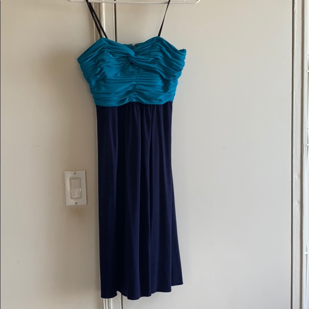 Gorgeous blue cocktail dress